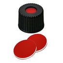 08 15 0294S  La Pha Pack Vial Screw Cap,PP, black