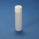 101020 Globe Scintillation Vial, 6.5mL, PE, with Attached White Screw Cap