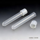 110406  Globe Scientific   Test Tube, 12 x 75mm, (5mL), PP, with Dual Position Snap Cap / Qty 1000