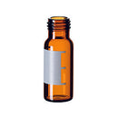11 09 1242   La Pha Pack 1.5ml Short Thread Vial, 32 x 11.6mm, amber glass, 1st hydrolytic class, wide opening, label and filling lines (silanized) Qty:100
