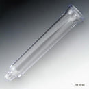 112030 	Globe Tube, Urine Centrifuge, 12mL, with Sediment Bulb (Whale Type) and Flared Top, PS, Graduated to 10 mL