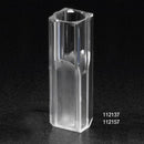112137  Globe Scientific Spectrophotometer Cuvette, Micro, 1.5mL, with 2 Clear Sides, PS, 100/Tray, 5 Trays/Unit / Qty 500