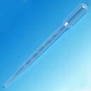 135030  Globe Transfer Pipet, 7.0mL, Large Bulb, Graduated to 3mL, 155mm, Bulb Draw - 3.2mL
