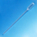 136036 Globe Scientific Transfer Pipet, 1.5mL, Pediatric, Graduated to 0.3mL, 115mm, Bulb Draw - 0.9mL