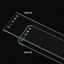 1380-10  Globe  Microscope Slides, Diamond White Glass, 25 x 75mm, 90° Ground Edges, Plain