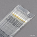 1710  Globe  1mL, Serological Pipette, PS, Standard Tip, 275mm, STERILE, Yellow Striped, 25/Pack, 40 Packs/Box