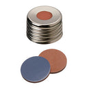 18 03 1416  La Pha Pack Vial Screw Cap (Silver) 18 mm Magnetic / Qty 100