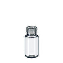 18 09 1306  La Pha Pack  ND18 Screw Neck Vial Precision Thread 10 ml 46 x 22,5 mm Rounded Bottom Clear Glass / Qty 100