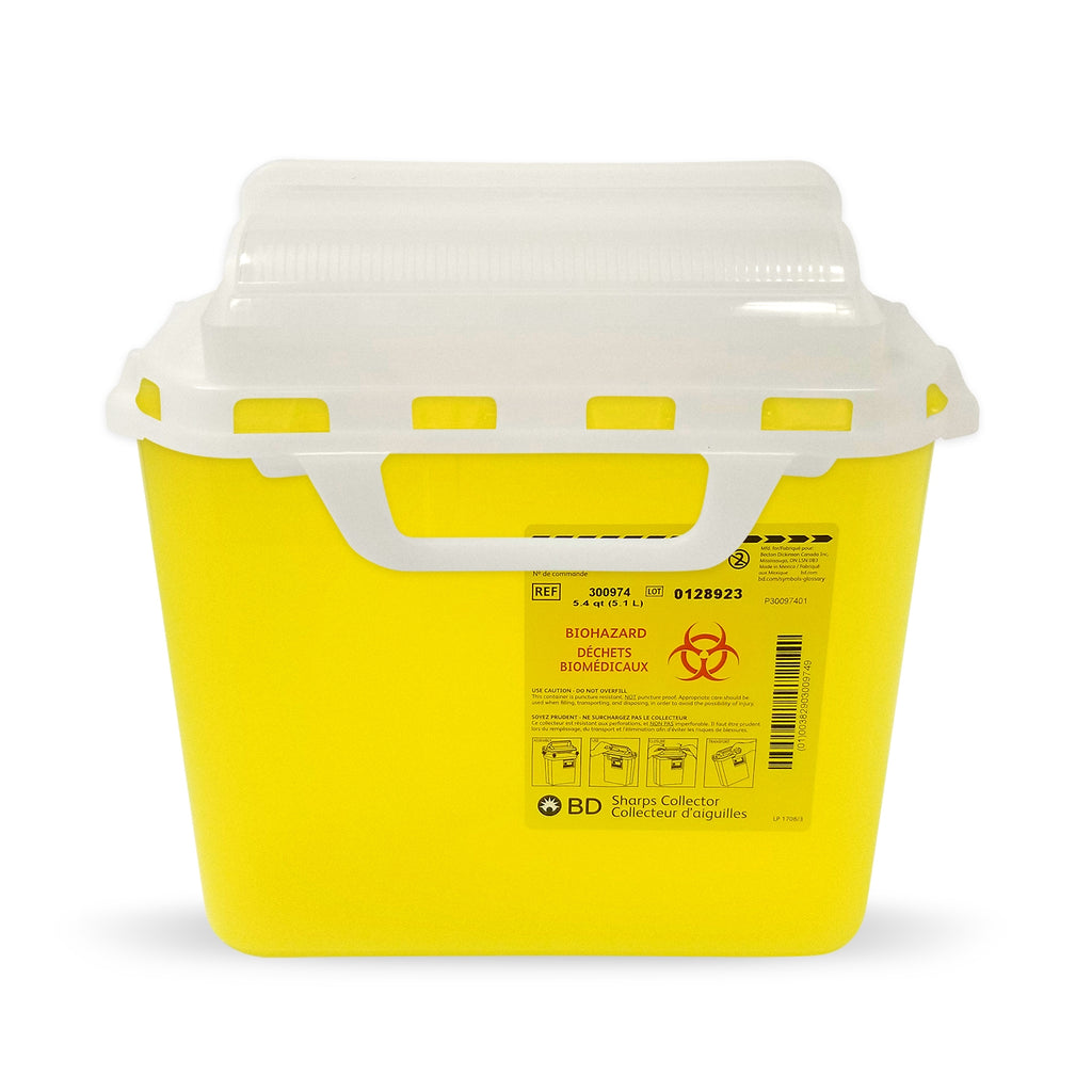 BD Sharp Container 5,1L Yellow 300974 – Distribution