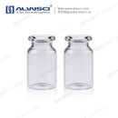 C0000032 ALWSCI 6ml clear glass crimp headspace vial, 100/pk