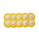 SFPVDF025022NCU-10  Non Sterile Hydrophobic PVDF syringe filters, Pore: 022um, Dia: 25mm, 10/pk