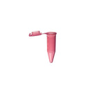 T330-76R Simport 5.0 ML CLIKLOK™ TUBES, Flat top with cavity for CapInsert™, Red