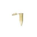 T330-76Y Simport 5.0 ML CLIKLOK™ TUBES, Flat top with cavity for CapInsert™, Yellow