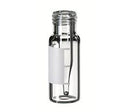 C4000-LV1W  Thermo MicroVial 350µL Fused Insert Vial, Clear Glass I-D, 9mm wide opening vials / Qty 100