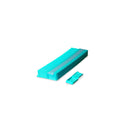 M525-12T Simport UNISETTE™ TISSUE CASSETTES IN QUICKLOAD™ STACK (TAPED), Aqua