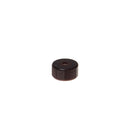 T340BRLSFT Simport COLORED CLOSURES, Opaque Brown / Qty 1000