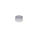 T340WOSFT   Simport  Flat cap w/o'ring seal, White  /Qty 1000