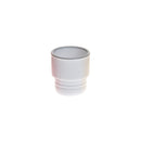 T401-10W Simport PLUG CAPS, White