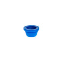 T407-12B Simport PIERCE-IT™ CLOSURE, Blue / Qty 1000