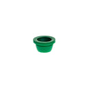 T407-12G Simport PIERCE-IT™ CLOSURE, Green / Qty 1000