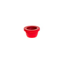 T407-12R Simport PIERCE-IT™ CLOSURE, Red / Qty 1000