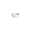 T407-16W Simport PIERCE-IT™ CLOSURE, White / Qty 1000
