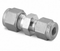 Swagelok SS-10M0-6-6  Stainless Steel Swagelok Tube Fitting, Union, 10 mm x 3/8 in. Tube OD/ Qty 1