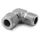 Swagelok SS-400-2-4RT Stainless Steel Swagelok Tube Fitting, Male Elbow, 1/4 in. Tube OD x 1/4 in. Male ISO Tapered Thread / Qty 1