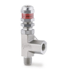 Swagelok SS-4R3A5 Stainless Steel High Pressure Proportional Relief Valve, 1/4 in. MNPT x 1/4 in. FNPT / Qty 1