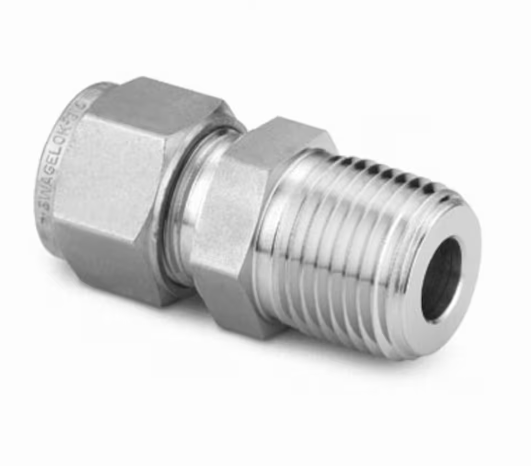 Swagelok SS-6M0-1-4 Stainless Steel Swagelok Tube Fitting, Male ...