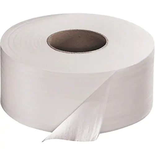 Universal Toilet Paper, Jumbo Roll, 2 Ply, 1000' Length, White / Qty 12 roll