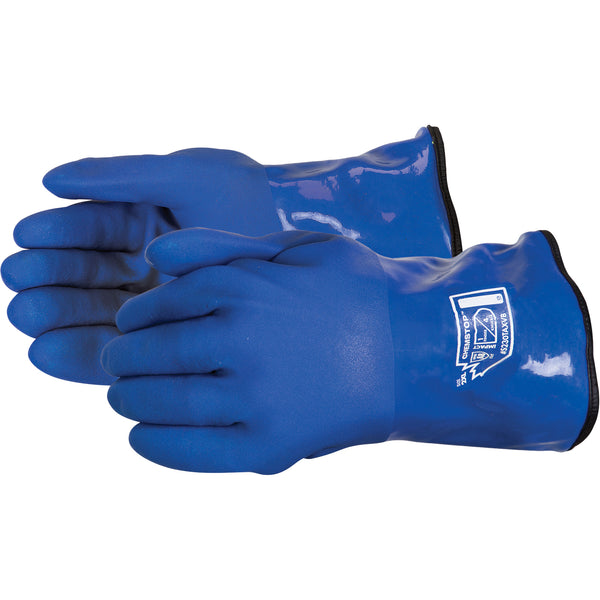 Chemstop™ 12-Inch Cut-Resistant Anti-Impact Gloves, 13 Gauge, PVC Coated, Stainless Steel/TenActiv™ Shell, ASTM ANSI Level A8 / Qty 1 pair