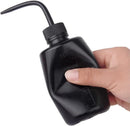 725560093605   250ml Plastic Safety Wash Bottle, Black,Narrow Mouth, Precise Watering, Plant, Flower,Tattooing Qty 1