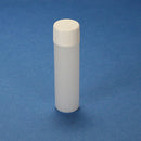 Globe 101020  Scintillation Vial, 6.5mL, PE, with Attached White Screw Cap