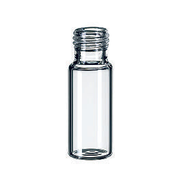 La Pha Pack 11 09 1241 1.5ml Screw Neck Short Thread Vial, 32 x 11.6mm, clear glass, 1st hydrolytic class, wide opening (silanized)