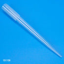 Globe Scientific 151158 Pipette Tip, 100 - 1300uL, Certified, Universal, Graduated, Natural, 98mm, Extended Length,