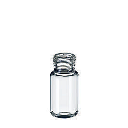 La Pha Pack  18 09 1306  ND18 Screw Neck Vial Precision Thread 10 ml 46 x 22,5 mm Rounded Bottom Clear Glass / Qty 100