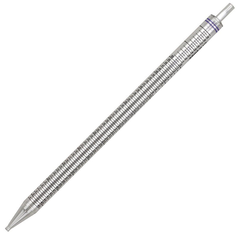 Globe 1824 50mL, Serological Pipette, Diamond® Essentials™, PS, Standard Tip, 345mm, STERILE, Purple Striped, Individually Wrapped