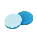 20020141 Septa 3.0mm Silicone transparent blue/PTFE,white 45° shore A,20mm / Qty 100