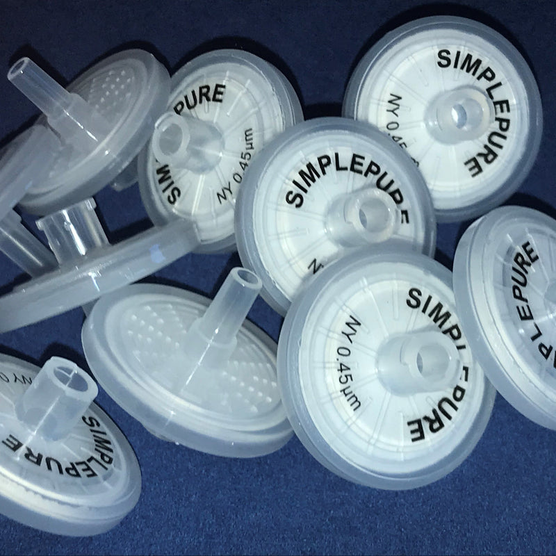 SFNY025045N-20 Syringe Filter Nylon, Pore Size 0.45um, Diameter 25mm, Non Sterile, Hydrophilic. / Qty 20