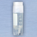 Globe 3010  CryoClear Vials, 1.0mL, STERILE, External Threads, Attached Screwcap