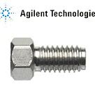 5067-1540 Agilent Stainless steel nut and PEEK ferrule