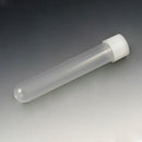 Globe 6180 Test Tube with Attached Screw Cap, 16 x 100mm (12mL), PP, 100/Re-Sealable Bag, 10 Bags/Case