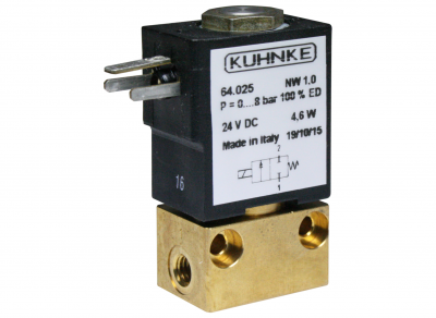 Kuhnke Solenoide valve 2 way 24Vdc / Qty 1