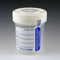 Globe 6523 Container: Tite-Rite, 60mL (2oz), PP, STERILE, Attached White Screw Cap, ID Label with Tab Seal, Graduated