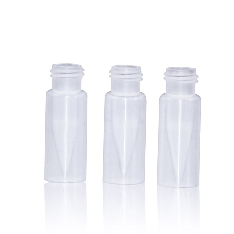ALWSCI C0000084  9 mm Screw Top Vials with 0.3 mL Fused Inserts, Polypropylene / Qty 100