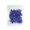 ALWSCI  C0000149 HPLC Pre-Slit 9-425 Screw Thread Vial Blue Caps, 9mm, Blue PTFE/White Silicone Septa, 100 pcs/pk