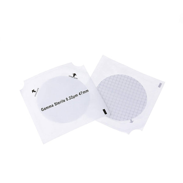 ALWSCI C0000311  MCE Membrane Filter, Sterile MCE Gridded Membrane Filter, Diameter:47mm, Pore:0.22 Micron / Qty 100