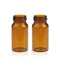 ALWSCI C0001680 20ml Vial, Amber Glass with 24-400 Black Closed Cap, PE Liner/ Qty 100