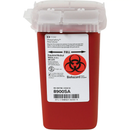 Phlebotomy Sharps Container 1L Red  / Qty 1